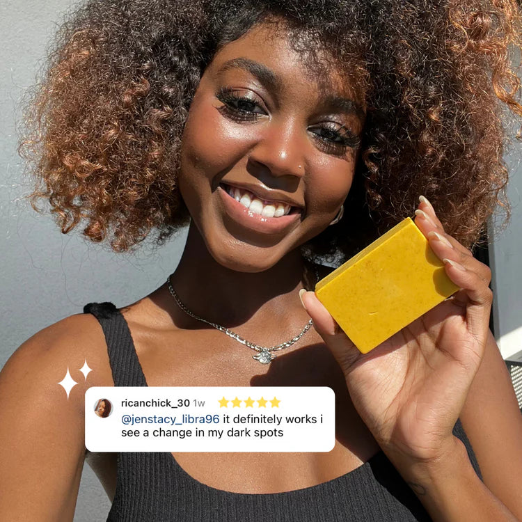 Handmade Lemon Tumeric & Kojic Acid Soap™