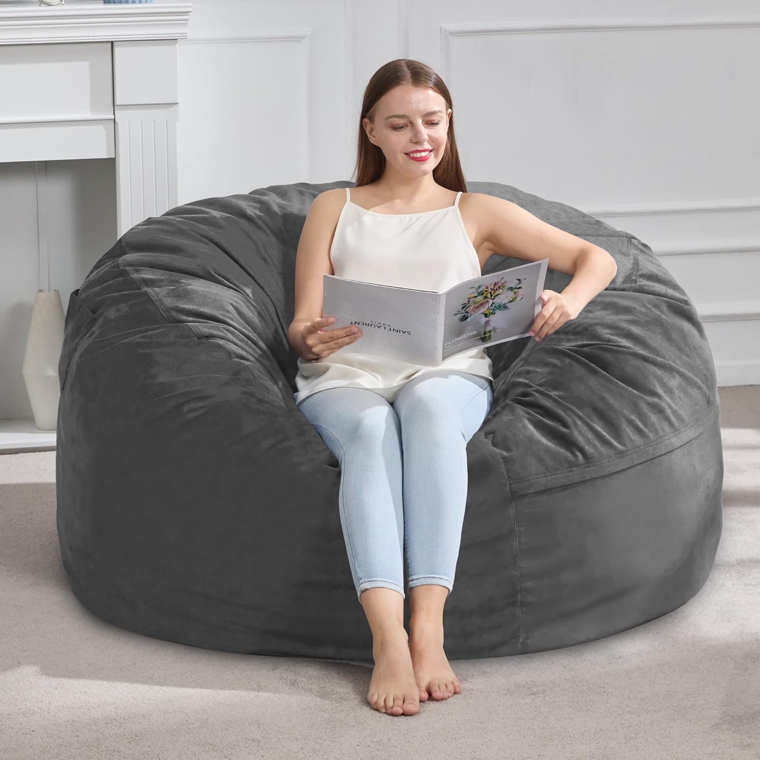Genvory Jumbo Bean Bag Chair™