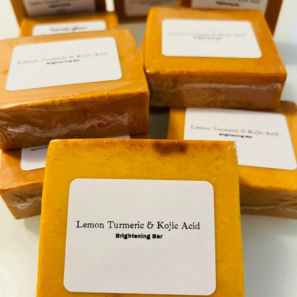 Handmade Lemon Tumeric & Kojic Acid Soap™